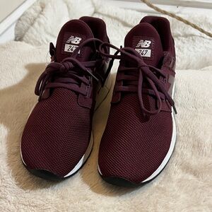 New Balance Deep Red Athletic Shoes